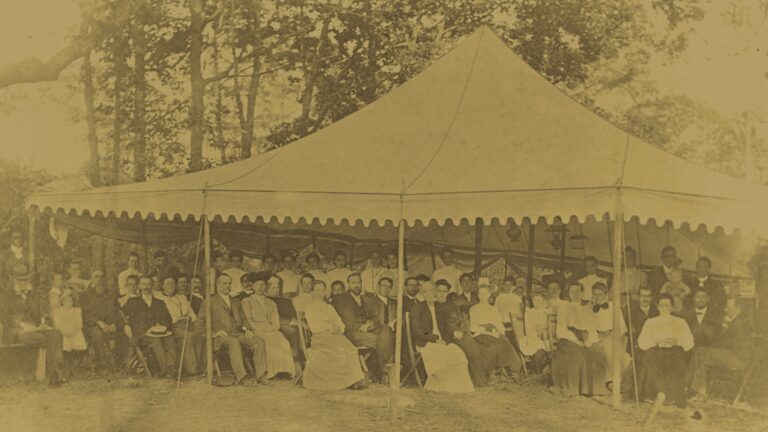 Tent Meeting Background